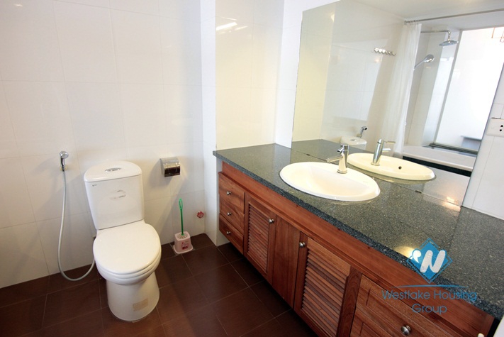 Spacious and beautiful apartment for rent in Tay Ho, Hanoi